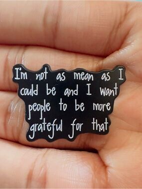Funny Sarcastic Enamel Pin